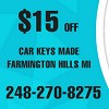 Car Keys Made Farmington Hills MI